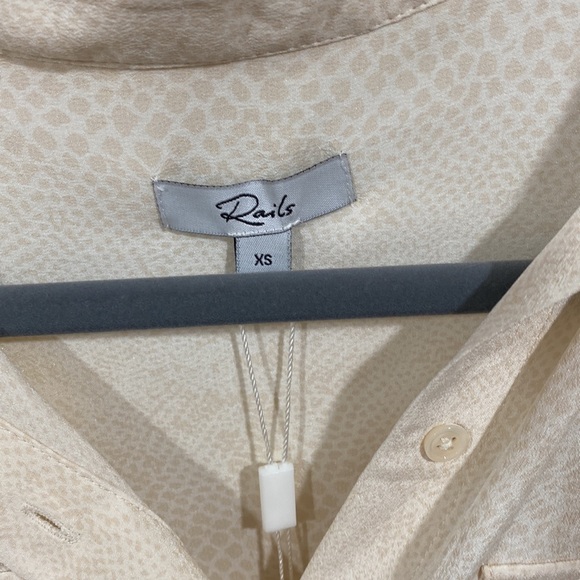 NWT Rails Silk Rhett Blouse XS - Picture 3 of 8